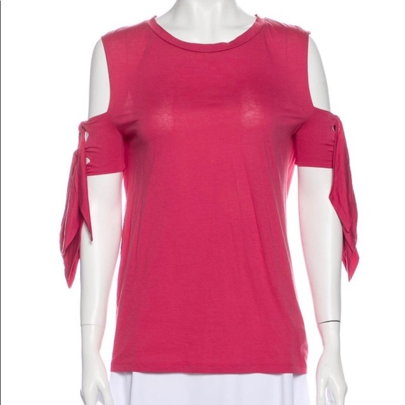 vintage SAINT LAURENT size 40 punk glam TEE SHIRT